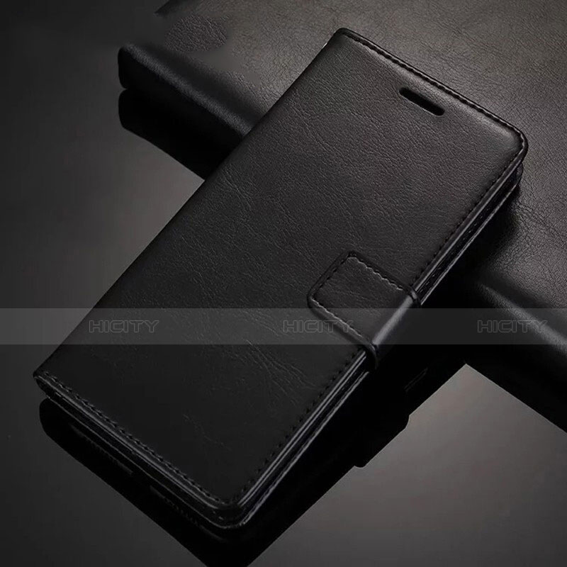 Xiaomi Redmi Note 8用手帳型 レザーケース スタンド カバー T02 Xiaomi ブラック