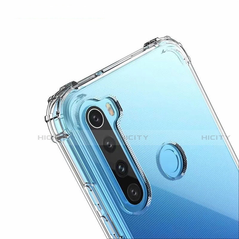 Xiaomi Redmi Note 8用極薄ソフトケース シリコンケース 耐衝撃 全面保護 クリア透明 T02 Xiaomi クリア