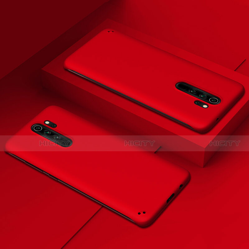 Xiaomi Redmi Note 8 Pro用ハードケース プラスチック 質感もマット カバー P02 Xiaomi レッド