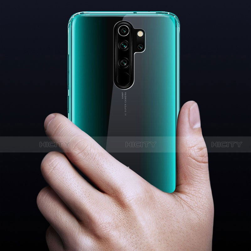 Xiaomi Redmi Note 8 Pro用極薄ソフトケース シリコンケース 耐衝撃 全面保護 クリア透明 K01 Xiaomi クリア