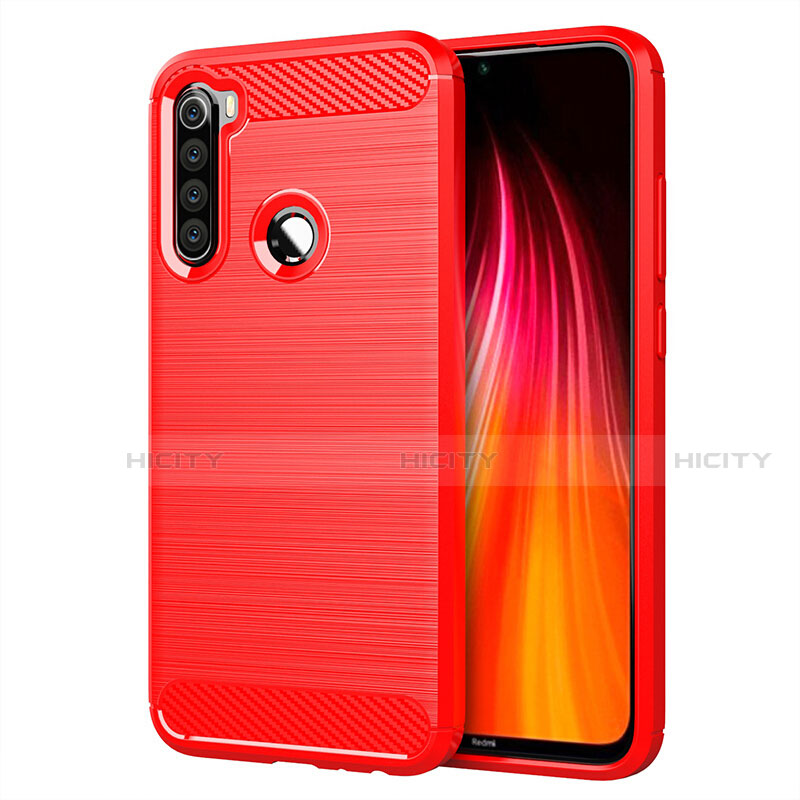 Xiaomi Redmi Note 8T用シリコンケース ソフトタッチラバー ライン カバー C01 Xiaomi 