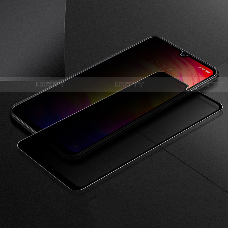 Xiaomi Redmi Note 8T用強化ガラス フル液晶保護フィルム F03 Xiaomi ブラック