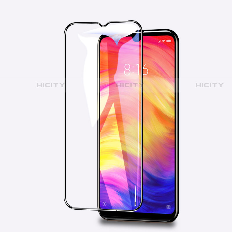 Xiaomi Redmi Note 8T用強化ガラス フル液晶保護フィルム F04 Xiaomi ブラック