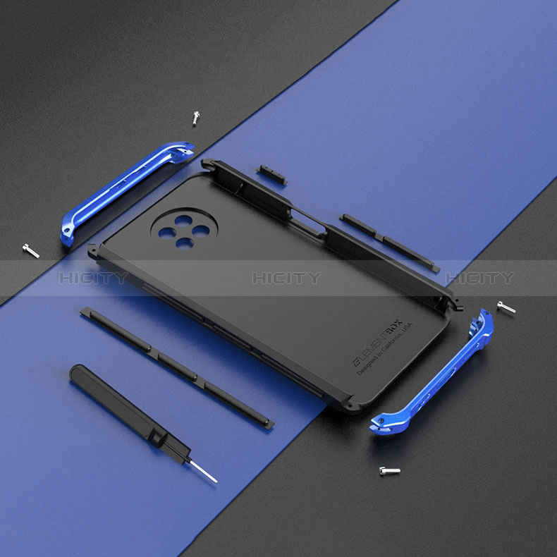 Xiaomi Redmi Note 9 5G用360度 フルカバー ケース 高級感 手触り良い アルミメタル 製の金属製 P01 Xiaomi 