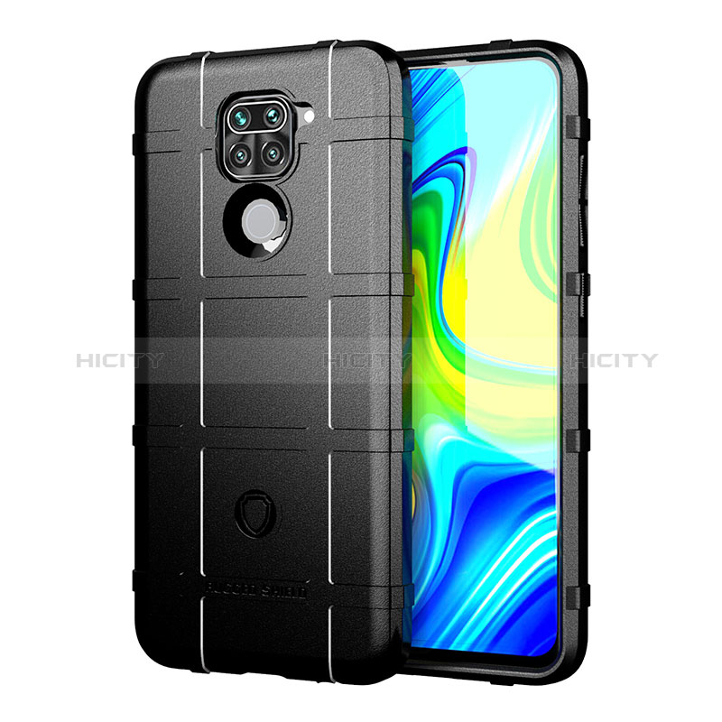 Xiaomi Redmi Note 9用360度 フルカバー極薄ソフトケース シリコンケース 耐衝撃 全面保護 バンパー J01S Xiaomi 