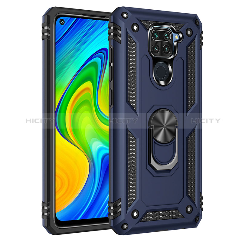 Xiaomi Redmi Note 9用ハイブリットバンパーケース プラスチック アンド指輪 マグネット式 MQ3 Xiaomi 