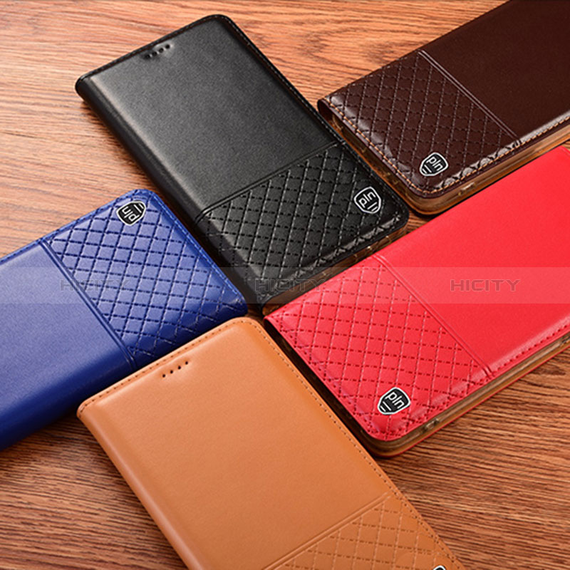 Xiaomi Redmi Note 9 Pro用手帳型 レザーケース スタンド カバー H07P Xiaomi 