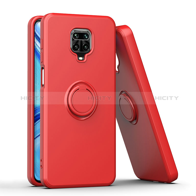 Xiaomi Redmi Note 9 Pro用ハイブリットバンパーケース プラスチック アンド指輪 マグネット式 QW1 Xiaomi 