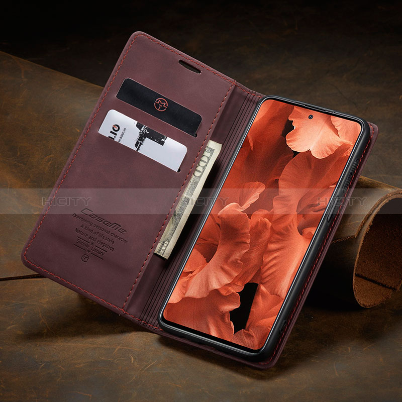Xiaomi Redmi Note 9 Pro用手帳型 レザーケース スタンド カバー C02S Xiaomi 