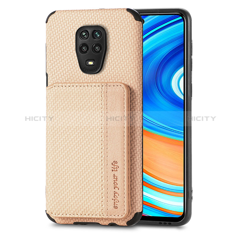 Xiaomi Redmi Note 9 Pro用極薄ソフトケース シリコンケース 耐衝撃 全面保護 マグネット式 バンパー S01D Xiaomi 