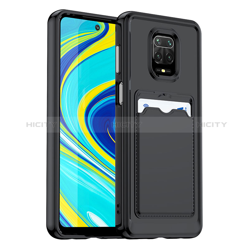 Xiaomi Redmi Note 9S用360度 フルカバー極薄ソフトケース シリコンケース 耐衝撃 全面保護 バンパー J02S Xiaomi 