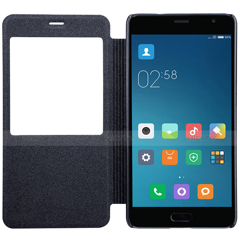 Xiaomi Redmi Pro用手帳型 レザーケース スタンド Xiaomi ブラック