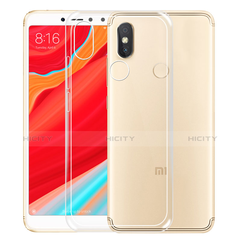 Xiaomi Redmi S2用極薄ソフトケース シリコンケース 耐衝撃 全面保護 クリア透明 T04 Xiaomi クリア