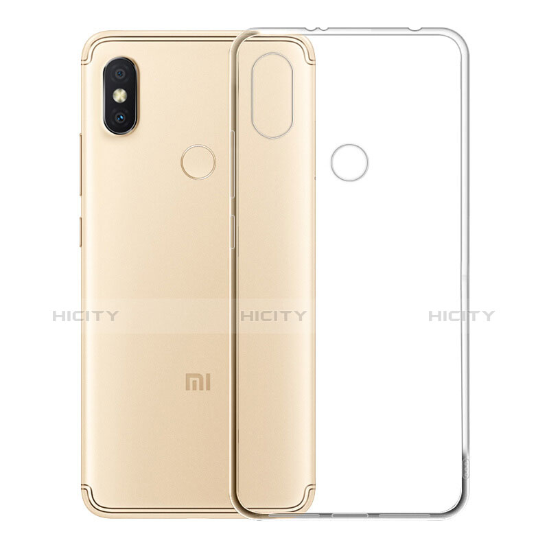 Xiaomi Redmi Y2用極薄ソフトケース シリコンケース 耐衝撃 全面保護 クリア透明 T02 Xiaomi クリア